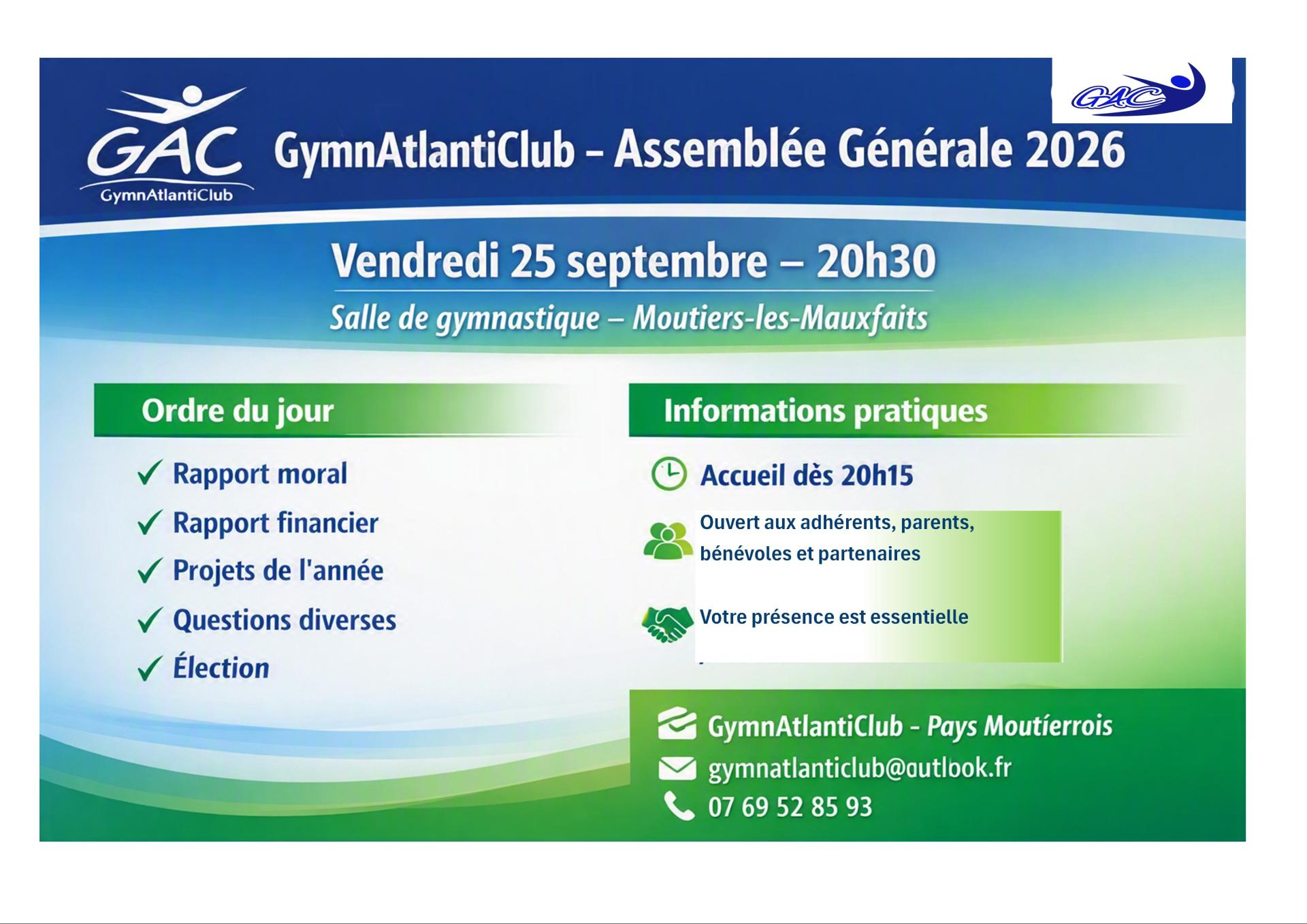 AG du club